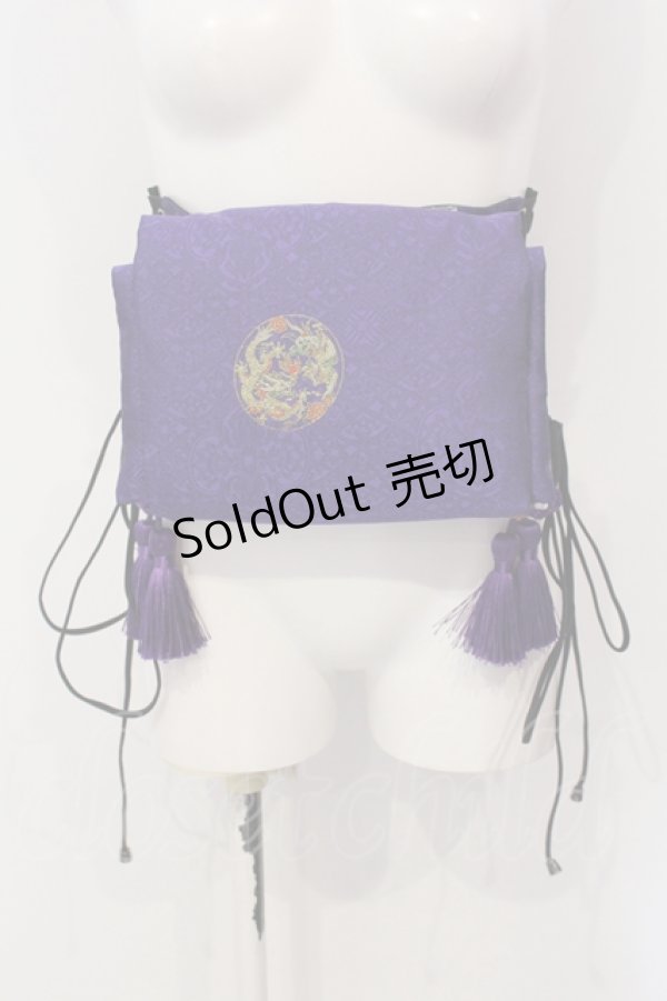 画像1: Qutie Frash / 太鼓帯コルセット  パープル O-25-04-29-018-QU-TO-OW-OS (1)
