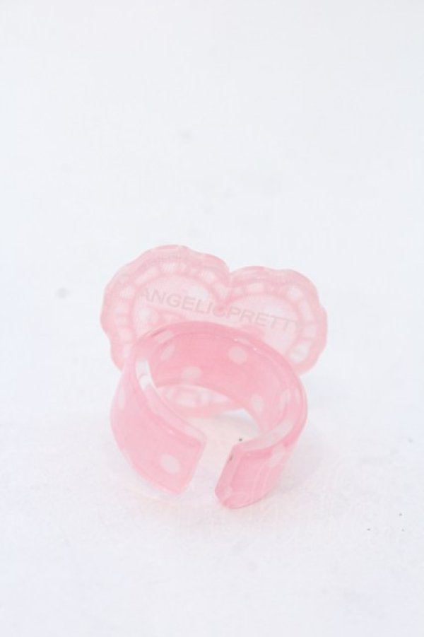 画像2: Angelic Pretty / ドットLovely Heartクッションリング  ピンク O-25-04-30-043-AP-AC-IG-OS (2)