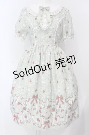 画像: axes femme kawaii / ベリーフィールズワンピース  ミント O-25-04-30-1033-AX-OP-IG-OS