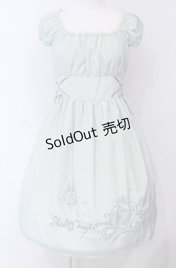 画像1: Shirley Temple / シンデレラ刺繍ワンピース 160ｃｍ ミントグリーン O-25-04-30-1041-ET-OP-OW-ZT467 (1)