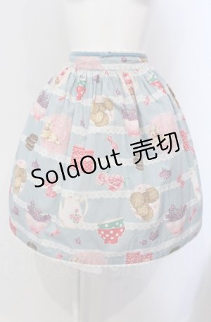 画像: Shirley Temple / パリジェンヌの雑貨スカート 160ｃｍ ブルー O-25-04-30-1042-ET-SK-OW-OS
