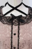画像2: majoretty / レースパフスリーブプルオーバー M ピンク O-25-04-30-1060-LO-BL-OW-OS (2)