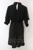 画像4: Lovely Tency / 眞白ありすコラボ レースケープワンピース M クロ O-25-04-30-1061-LO-OP-OW-OS (4)