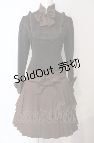 画像: Victorian maiden / アンティークドールワンピース  ブラウン O-25-04-30-1090-CL-OP-OW-OS