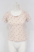 画像1: Honey Cinnamon / 花柄Tシャツ F ピンク O-25-04-30-1116-LO-TO-OW-OS (1)