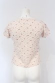 画像2: Honey Cinnamon / 花柄Tシャツ F ピンク O-25-04-30-1116-LO-TO-OW-OS (2)