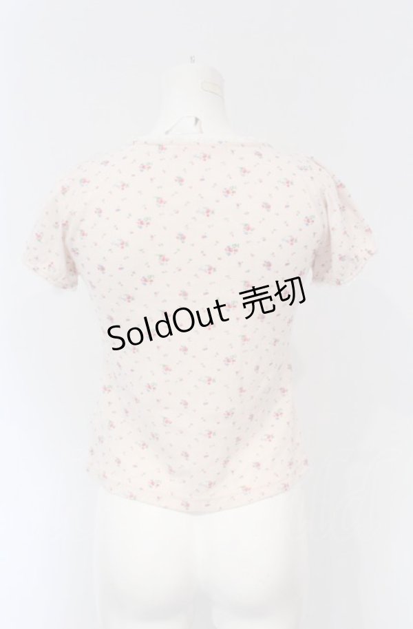 画像2: Honey Cinnamon / 花柄Tシャツ F ピンク O-25-04-30-1116-LO-TO-OW-OS (2)