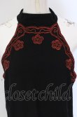 画像2: GOTHその他 / 刺繍ホルタ-トップス L クロ×オレンジ O-25-04-30-1141-EL-TO-OW-OS (2)