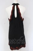 画像4: GOTHその他 / 刺繍ホルタ-トップス L クロ×オレンジ O-25-04-30-1141-EL-TO-OW-OS (4)