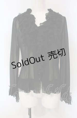 画像: INGEBORG / ラッフルフリルブラウス 9  O-25-04-30-1025-LO-BL-IG-OS