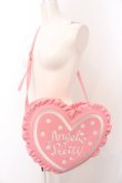 画像2: Angelic Pretty / ドットロゴハートショルダーバッグ  ピンク O-25-04-30-010-AP-BG-IG-OS (2)
