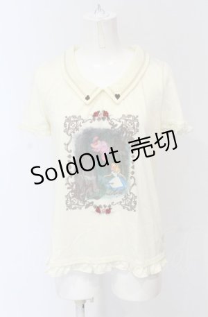 画像: axes femme / 不思議の国のアリスプルオーバー M アイボリー O-25-04-30-2053-AX-TO-IG-OS