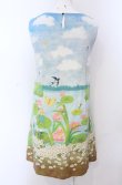 画像3: Franche Lippee / おやゆびひめノースリワンピ【SAMPLE】  サックス O-25-04-30-2067-LO-OP-IG-OS (3)
