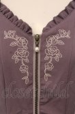 画像2: axes femme / レース切替刺繍ジャンスカ  パープル O-25-04-30-2007-AX-OP-IG-OS (2)
