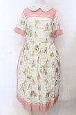 画像1: Jane Marple / Le petit chaperon rougeのガーデンドレス M ピンク O-25-04-30-2074-JM-OP-IG-OS (1)