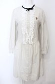 画像1: Jane Marple / レーストリミング シャツドレス M アイボリー O-25-04-30-2076-JM-OP-IG-OS (1)