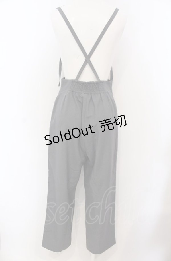 画像3: Fi.n.t / サスペンダー付きストレートパンツ  グレー O-25-04-30-2082-CA-PA-IG-ZT227 (3)
