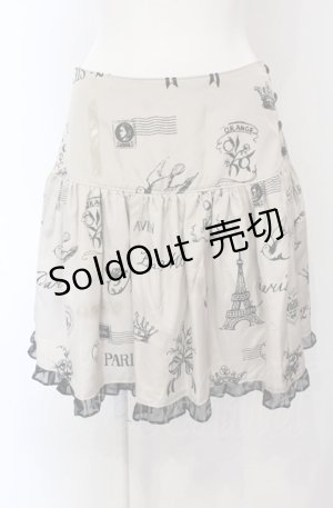 画像: MILK / フレンチメールスカート  ベージュ O-25-04-30-2097-ML-SK-IG-OS