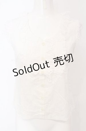 画像: MILK / マーメイドプリンセスブラウス  オフシロ O-25-04-30-2103-ML-BL-IG-OS