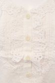 画像2: MILK / マーメイドプリンセスブラウス  オフシロ O-25-04-30-2103-ML-BL-IG-OS (2)