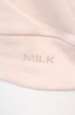 画像2: MILK / ファー衿カーディガン  ピンク O-25-04-30-2105-ML-TO-IG-OS (2)