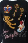 画像2: Jane Marple / おもちゃ編み込みニット M クロ O-25-04-30-2109-JM-TO-IG-OS (2)