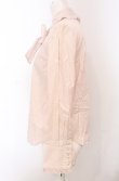 画像3: Jane Marple / ストライプボウタイ付きブラウス M ピンク×シロ O-25-04-30-2110-JM-BL-IG-OS (3)