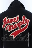 画像4: Jane Marple / ワッペンニットフーディ M クロ O-25-04-30-2128-JM-JA-IG-OS (4)