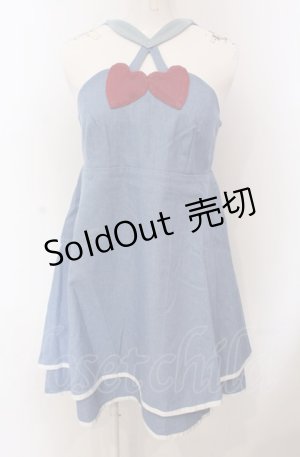 画像: MILK / ハートチェリージャンスカ  ブルー O-25-04-30-2150-ML-OP-IG-OS