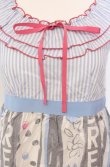 画像2: MILK / Dressing up ドレス  サックス×シロ×ピンク O-25-04-30-2154-ML-OP-IG-OS (2)