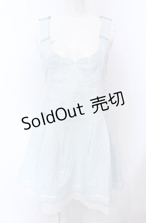 画像: MILK / シェルパールジャンスカ  ライトインディゴ O-25-04-30-2155-ML-OP-IG-OS