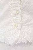画像2: Jane Marple / レース配色コットンキャミソール M シロ O-25-04-30-2157-JM-TO-IG-OS (2)