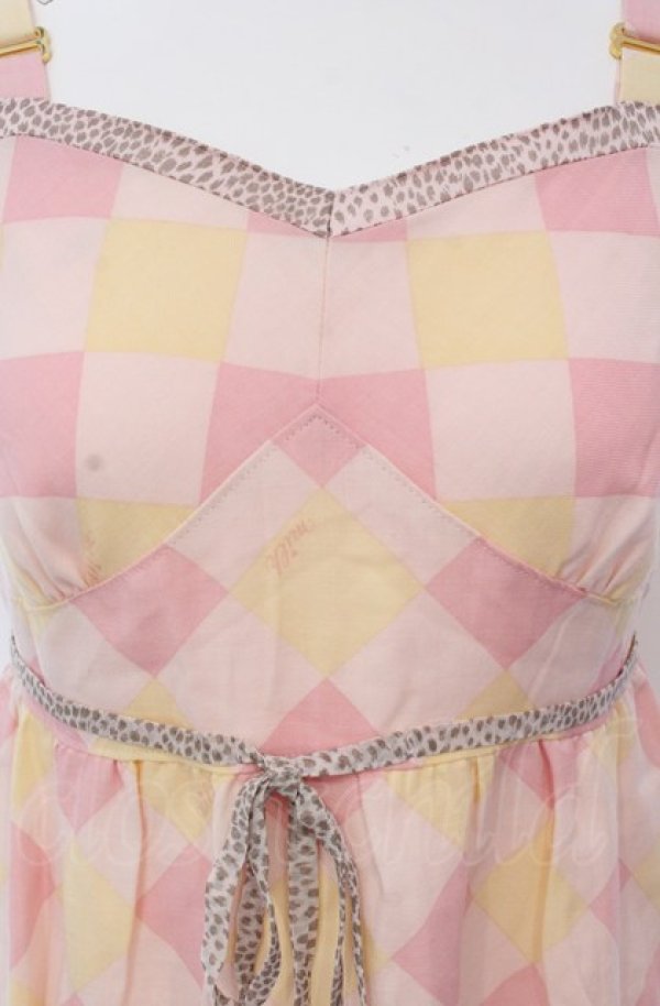 画像2: MILK / Fifi DRESS  ピンク O-25-04-30-2161-ML-OP-IG-OS (2)