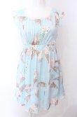 画像1: MILK / ICE CREAMミューズドレス  ミントソーダプリント O-25-04-30-2171-ML-OP-IG-OS (1)