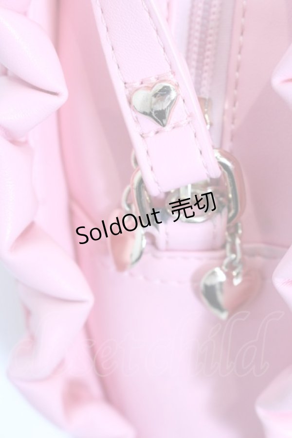 画像5: Angelic Pretty / ドットロゴハートショルダーバッグ  ピンク O-25-04-30-010-AP-BG-IG-OS (5)