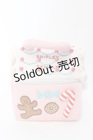 画像: Shirley Temple / お菓子の家バッグ  ピンク×シロ O-25-04-30-015-ET-BG-OW-OS