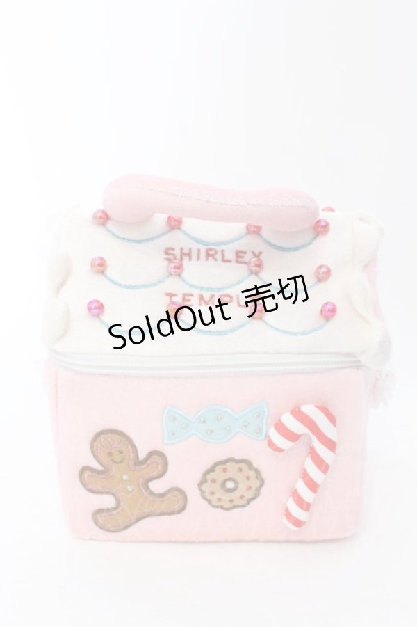 画像1: Shirley Temple / お菓子の家バッグ  ピンク×シロ O-25-04-30-015-ET-BG-OW-OS (1)