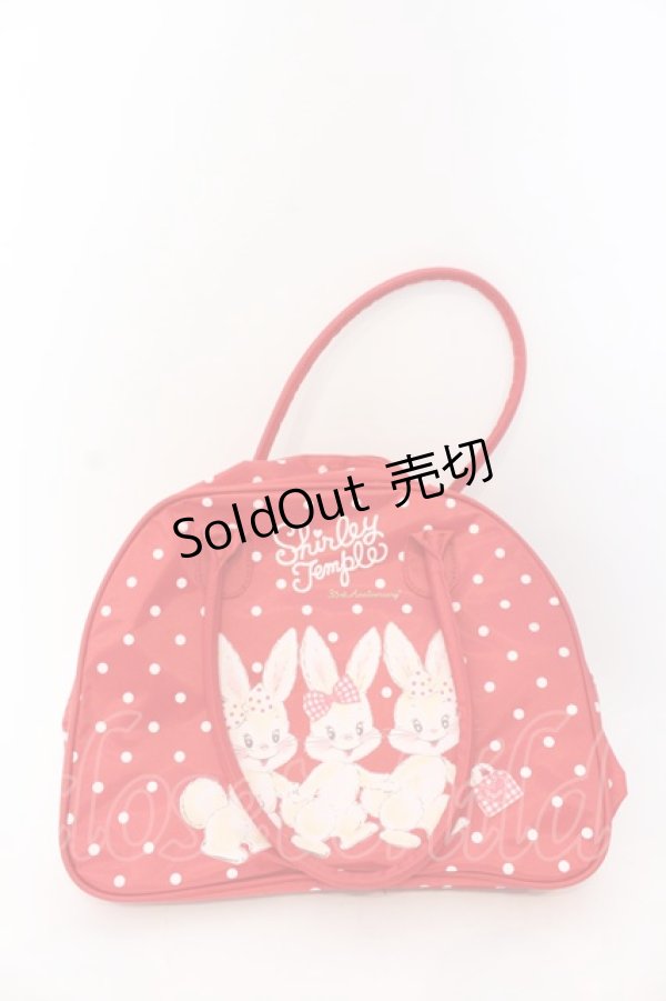 画像1: Shirley Temple / 35thノベルティバッグ  アカ×シロ O-25-04-30-016-ET-BG-OW-OS (1)