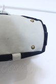 画像4: axes femme / 刺繍入りナイロンバッグ  ネイビー O-25-05-03-004-AX-BG-OW-OS (4)