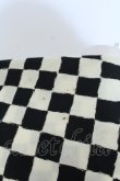 画像3: KANEKO ISAO / スカーフ  格子×花柄クロ O-25-05-03-009-EL-ZA-OW-OS (3)