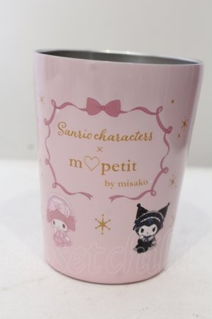 画像: m petit by misako / サンリオコラボオリジナルステンレスタンブラー  ピンク O-25-05-03-026-LO-ZA-IG-OS