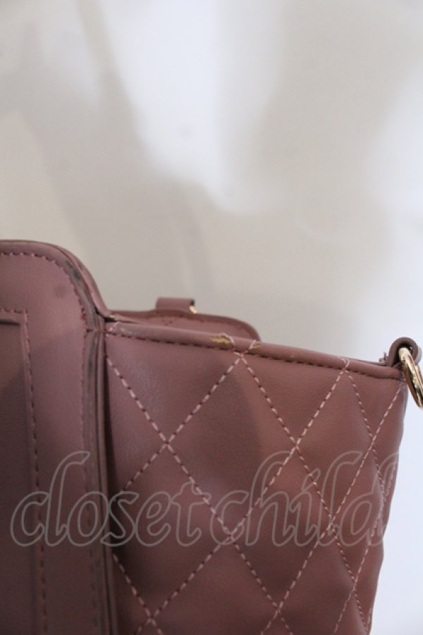 画像5: m petit by misako / サンリオキャラクターズ チャーム付き 2way バッグ  ピンク O-25-05-03-028-LO-ZA-IG-ZT-K021 (5)