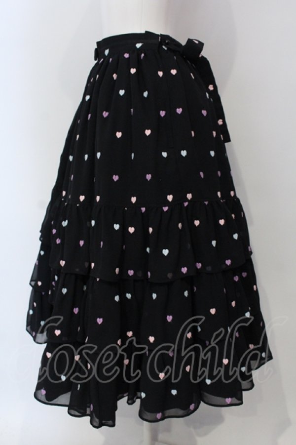 画像3: Angelic Pretty / Candy Petit Heartスカート  クロ O-25-05-05-006-AP-SK-IG-OS (3)
