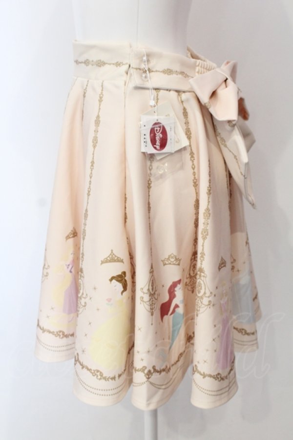 画像4: Secret Honey / ディズニーコレクション バックリボンスカート  アイボリー O-25-05-05-063-CA-SK-IG-OS (4)