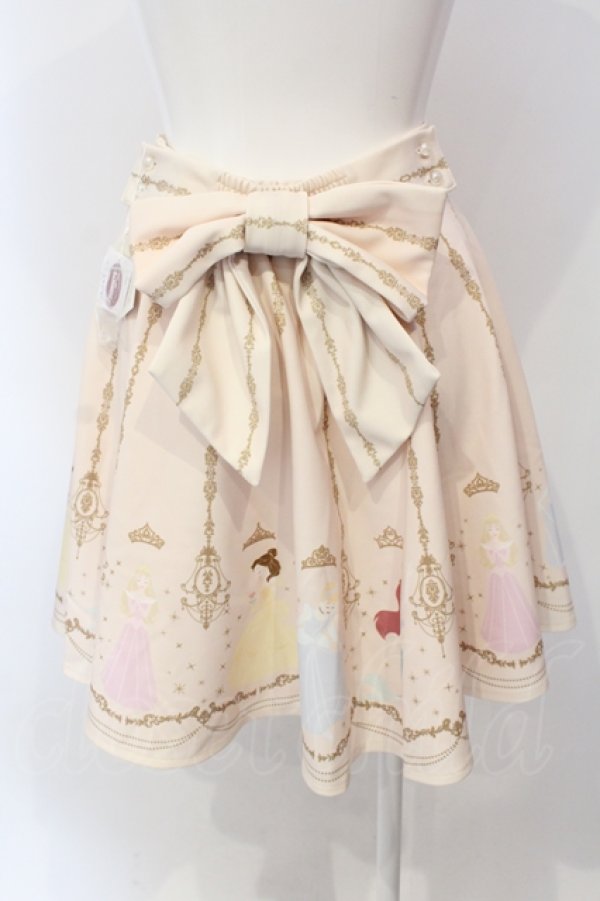 画像5: Secret Honey / ディズニーコレクション バックリボンスカート  アイボリー O-25-05-05-063-CA-SK-IG-OS (5)