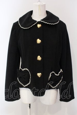 画像: Angelic Pretty / Wonder Toyコート  クロ O-25-05-05-067-AP-CO-IG-OS