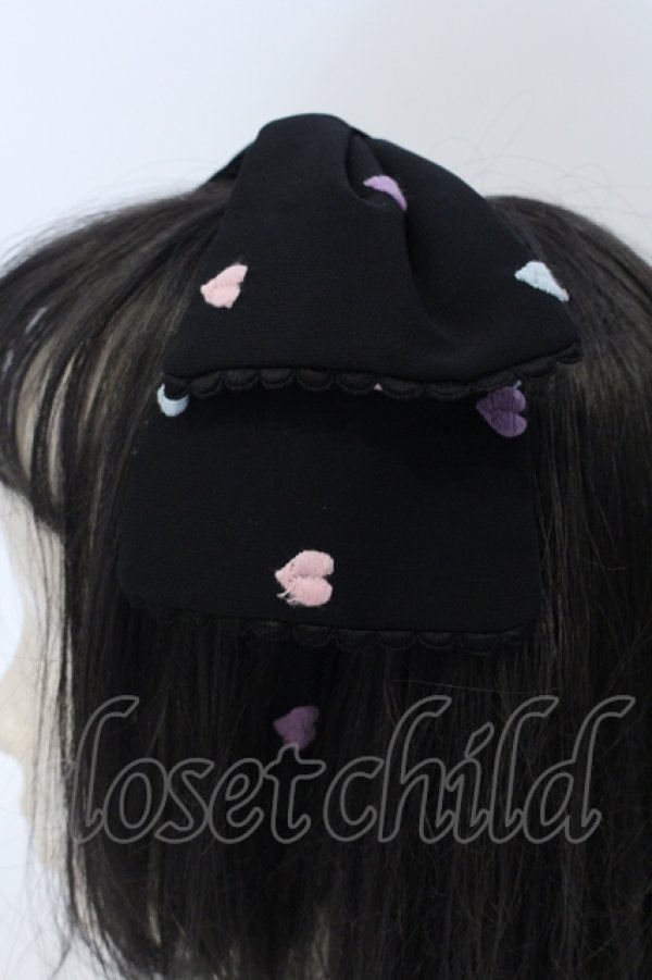 画像3: Angelic Pretty / Candy Petit Heartカチューシャ  クロ O-25-05-05-001-AP-AC-IG-OS (3)