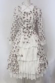 画像1: ATELIER PIERROT / Rosy Bouquet Dress 1 オフホワイト O-25-05-05-013-EL-OP-IG-OS (1)