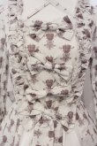 画像2: ATELIER PIERROT / Rosy Bouquet Dress 1 オフホワイト O-25-05-05-013-EL-OP-IG-OS (2)