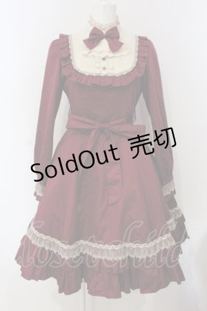 画像: Victorian maiden / クラシカルドールドレス  ワイン O-25-05-05-014-CL-OP-IG-OS